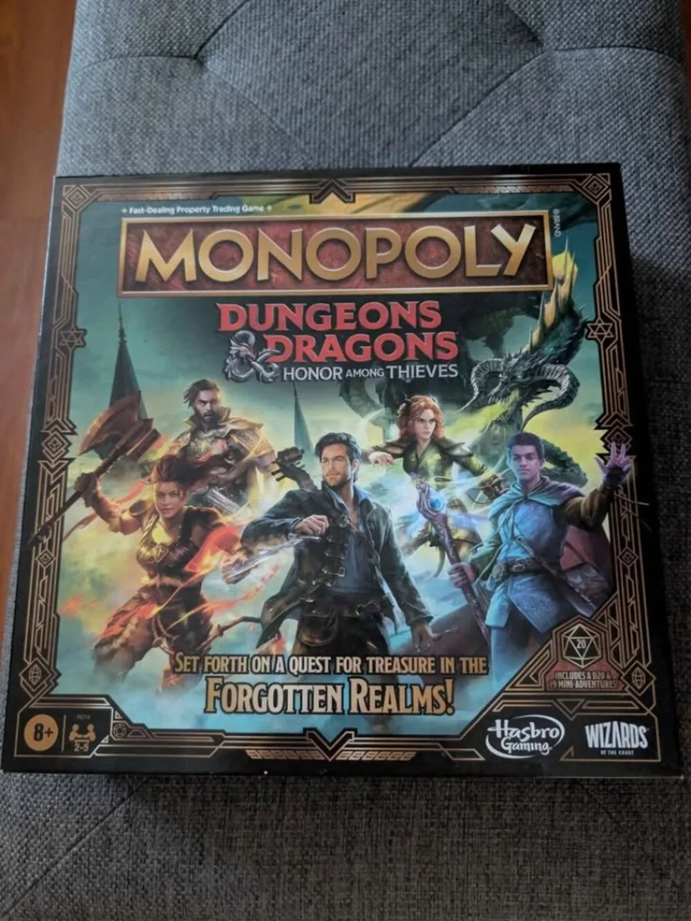 Hasbro Gaming Monopoly Dungeons & Dragons: Honor Among Thieves Game